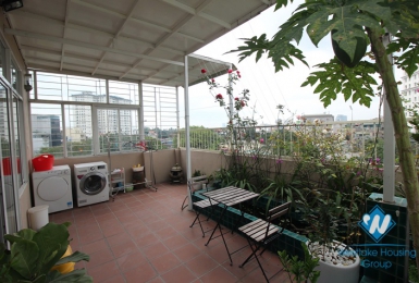 A two-bedroom duplex on Giang Vo street, Ba Dinh