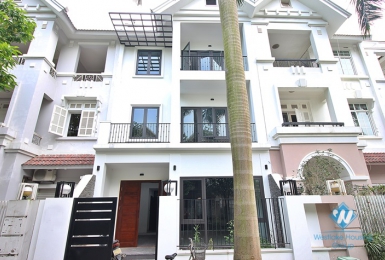 A wonderful, modern  house in semi-furnished condition for rent in T Block, Ciputra