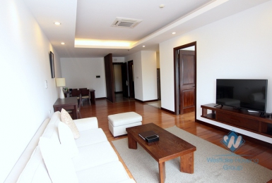 A serviced apartment with one bedroom for rent in Tay Ho