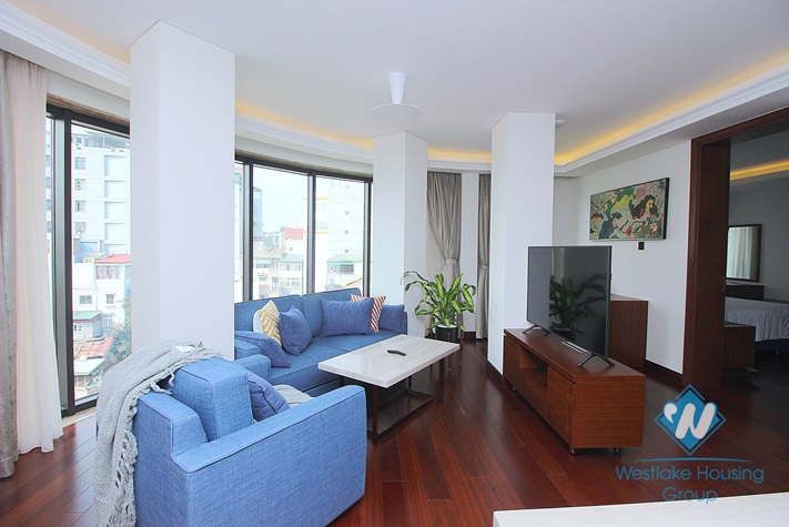 Luxury one bedroom apartment for rent in Truc Bach area, Ba Dinh