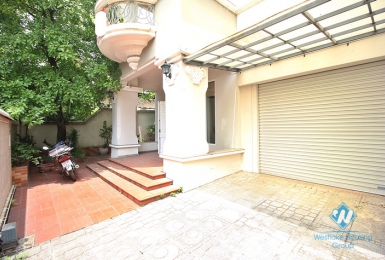 A wonderful villa with grassy terrace for rent in Ciputra