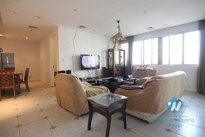 Spacious 3 bedrooms well furnished apartment for rent in Ciputra Hanoi