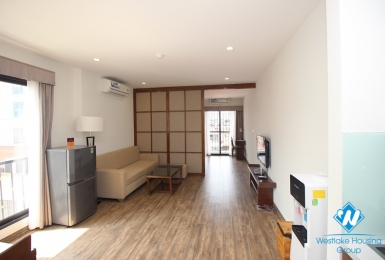 Spacious and bright one-bedroom apartment in Ba Dinh