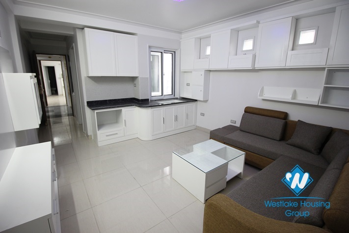 A nice apartment with unique design for rent in Dong Da, Ha Noi.