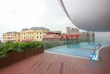 Lake view-Brand new apartment for rent in Tay Ho area-Watermark Building