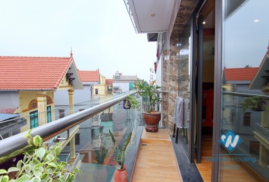 A brand new studio with balcony for rent in Au co, Tay Ho 