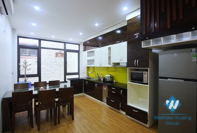 Nice house with 4 bedrooms for rent in Lac Long Quan st, Tay Ho District 