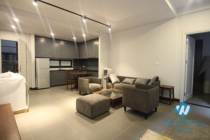 Ground floor stylish apartment for rent in Tay Ho, Hanoi