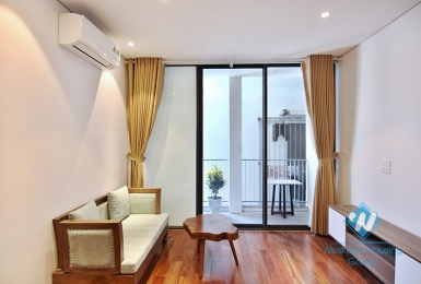 Brand new and modern 1 bedroom apartment for rent in Yen phu village, Tay ho