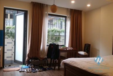 Ground floor, good quality, full of natural light studio for rent in Tay Ho