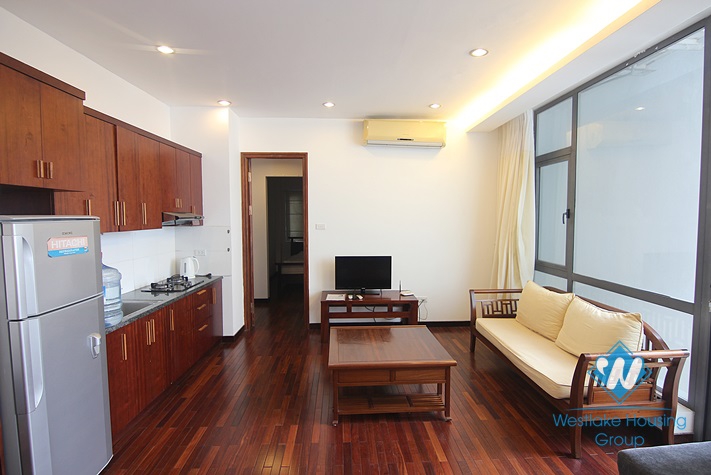 Quality and bright one bedroom apartment for rent in Tay Ho district