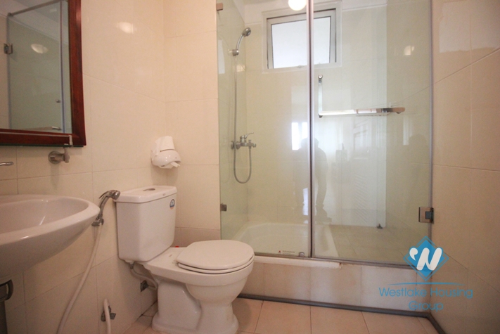 154m2 furnished apartment in Ciputra, Tay Ho District is ready for rent