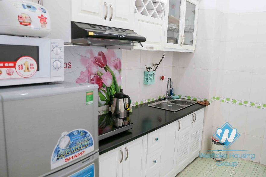 Spacious studio apartment, fully furnished for rent in Cau Giay District, Hanoi