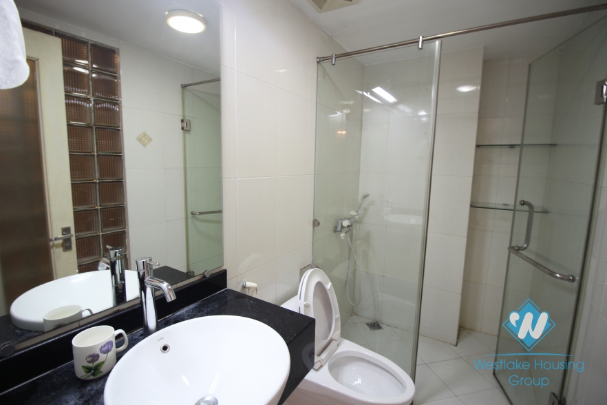 Comfortable one bedroom apartment for rent in Tran Phu street, Ba Dinh district, Ha Noi