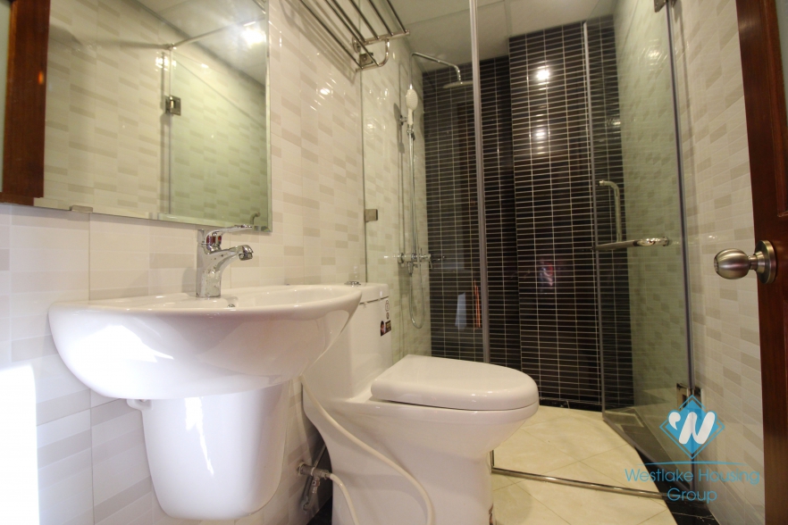 Nicely high floor apartment for rent in Ba Dinh, Hanoi