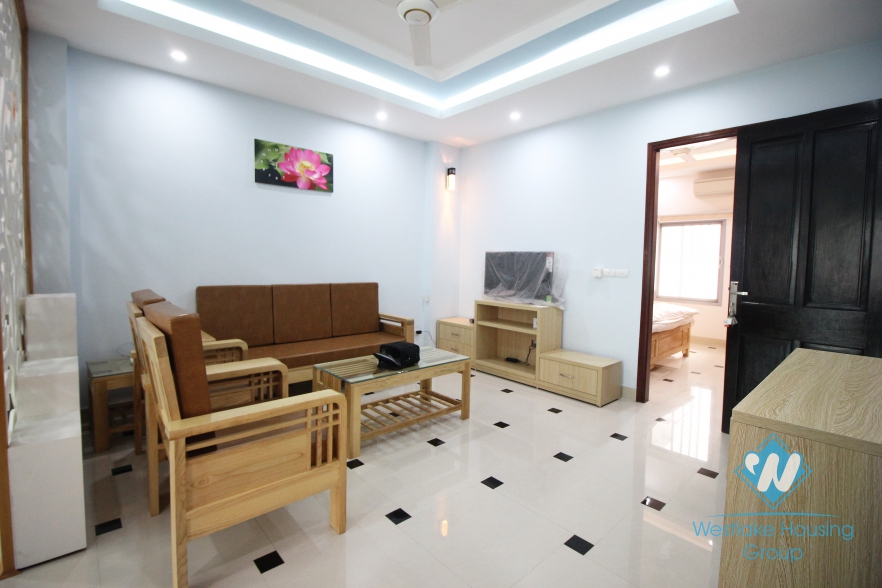 Airy beautiful apartment with green view for rent in Ba Dinh