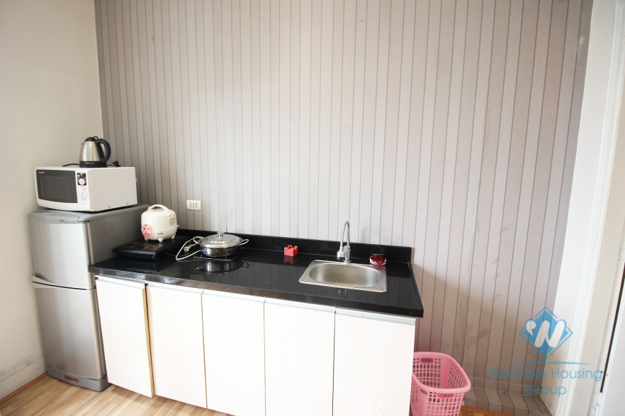 A nice studio with lake view for rent in Ba Dinh, Ha Noi