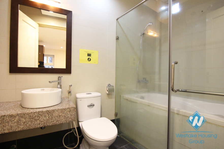 Cozy one bedroom apartment for rent in Ba Dinh Ward