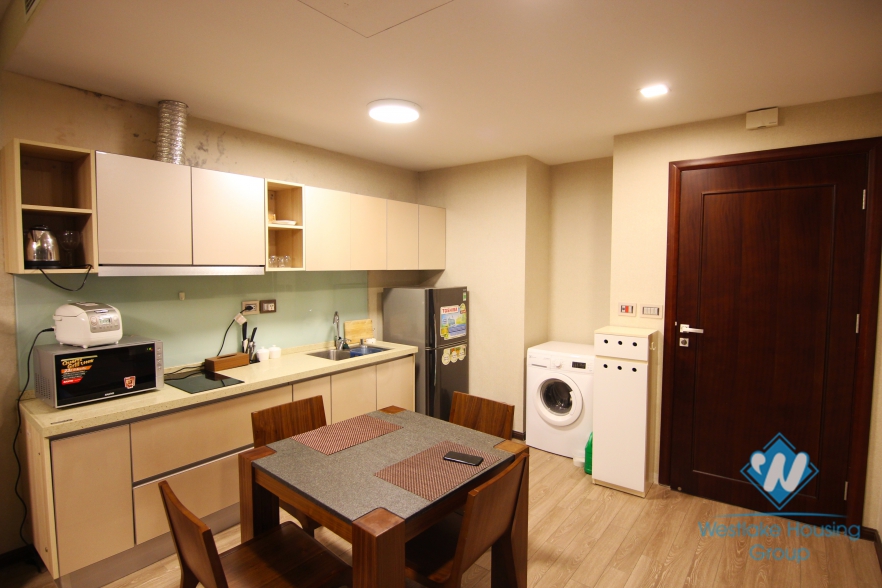 Great and decorated apartment for rent in Ba Dinh, Ha Noi