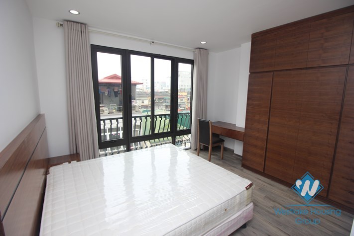 Morden 1 bedroom apartment for rent in Dong Da district, Ha Noi