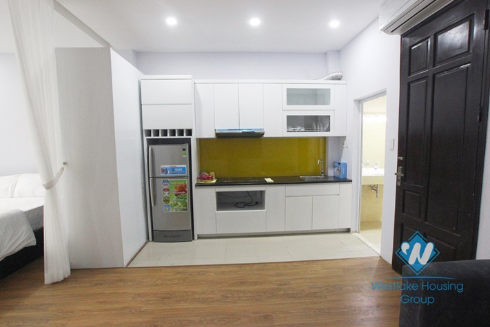 Brand new 01 bedroom services apartment for rent near Tran Duy Hung, Cau Giay, Hanoi