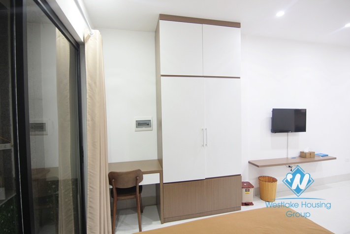 Brand new - modern bright vivid decorated 45sqm studio for rent in Tran Duy Hung, Trung Hoa, Cau Giay  