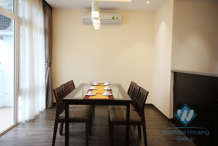 New apartment with 3 bedrooms for rent in Kim Ma st, Ba Dinh district 