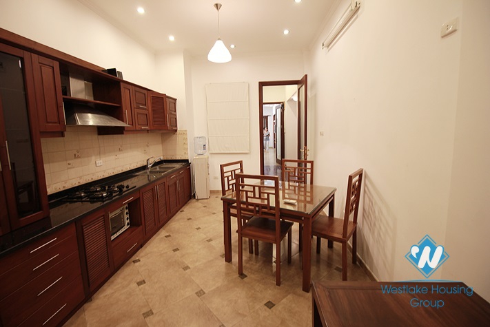 Morden and beautiful serviced apartment for rent in Truc Bach area, Ba Dinh, Ha Noi