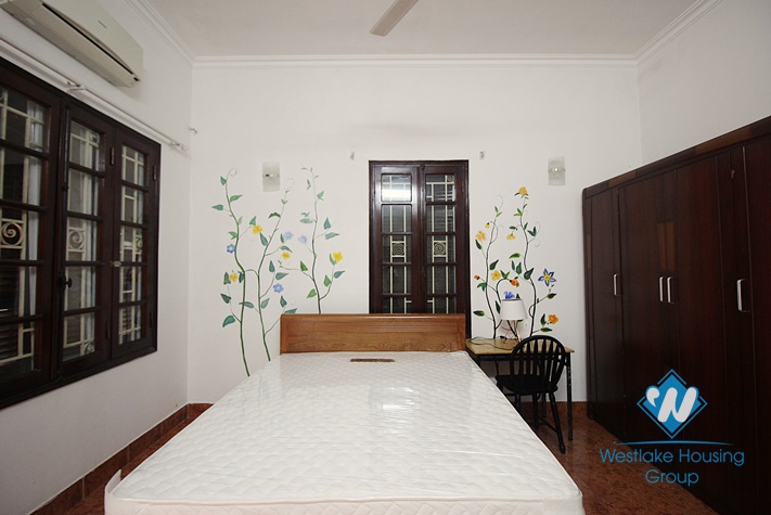 House with large terrace available for rent near lake side, Tay ho district, Hanoi.