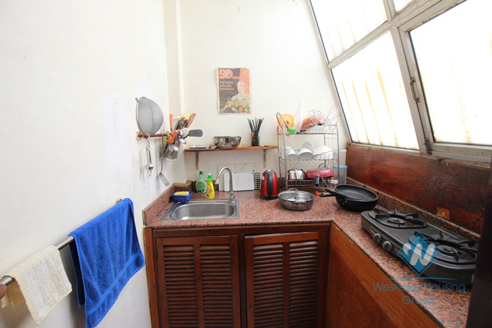 01 bedroom apartment for rent in Hai Ba Trung District, Hanoi.