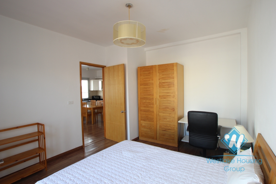 Bright 2 bedroom with spacious balcony for rent in Linh Lang street, Ba Dinh district, Hanoi
