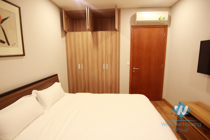 Serviced two bedrooms apartment for rent in Tay Ho area.