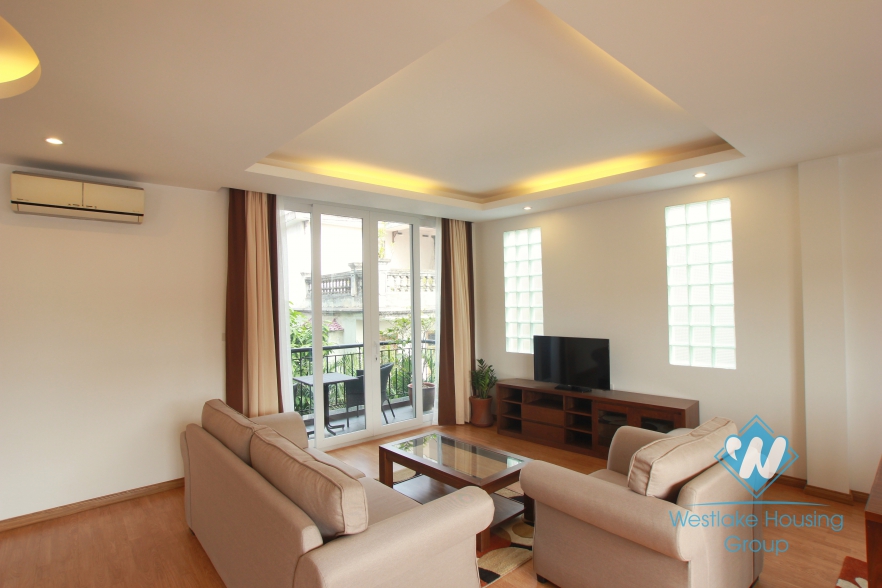 Bright and large apartment for rent in Westlake area, Hanoi