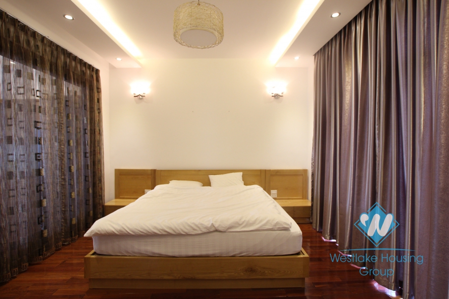 High quality 01 bedroom rental apartment with large balcony in Westlake area, Hanoi.