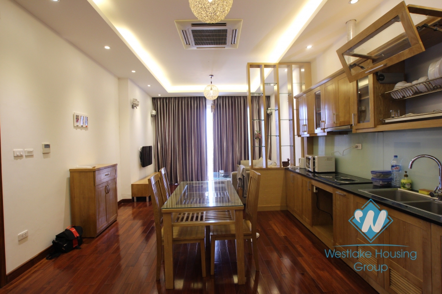 High quality 01 bedroom rental apartment with large balcony in Westlake area, Hanoi.