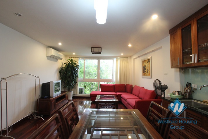 One bedroom apartment with fully furniture for rent in Truc Bach, Ba Dinh, Ha Noi