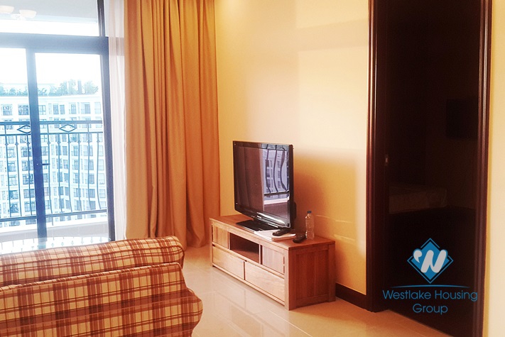 High floor apartment for rent in Royal City, Hanoi.