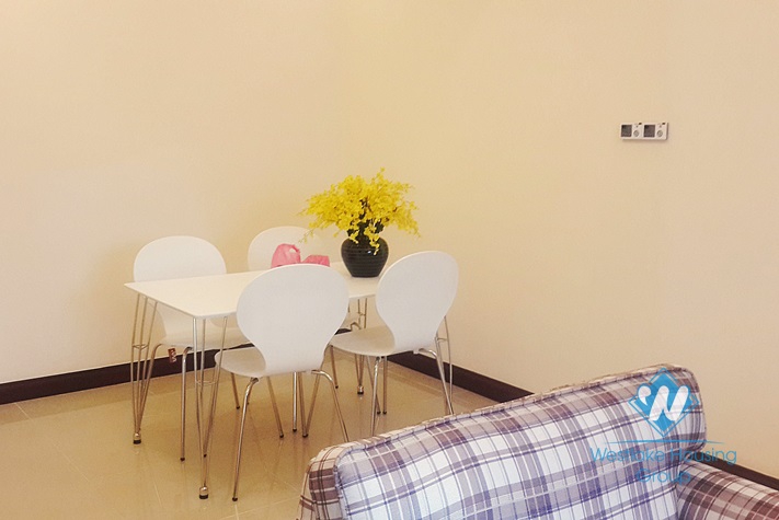 High floor apartment for rent in Royal City, Hanoi.