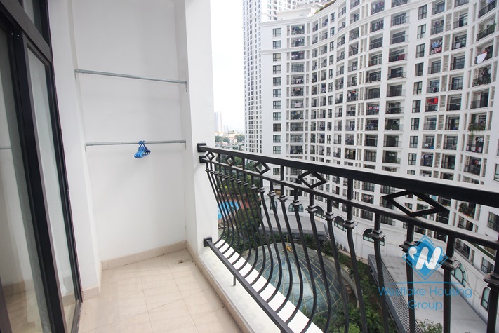 Furnished 02 bedrooms apartment for rent in Royal City, Hanoi