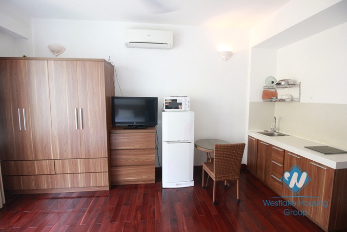 Bright and airy studio apartment for rent in Tay Ho