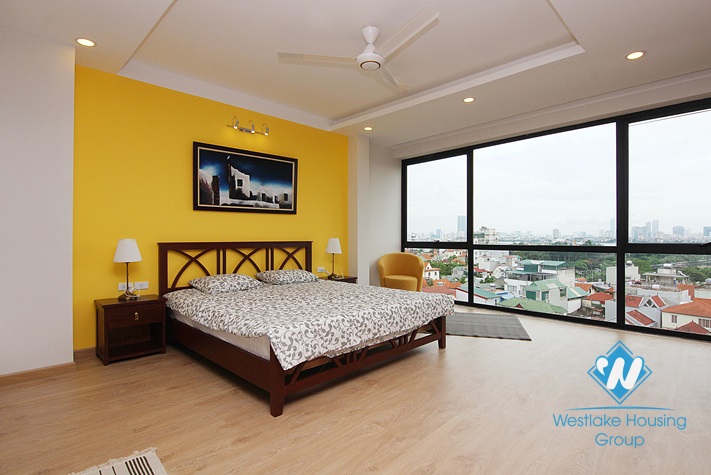 Exellent apartment with modern interior available for rent in Tay Ho, Hanoi