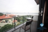 Lake view apartment with nice balcony for rent in Tay Ho area.
