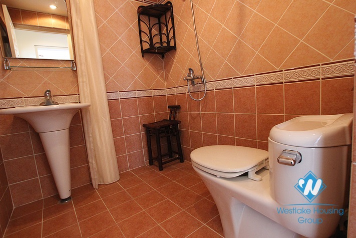 Apartment on the higher floor for lease in Westlake area, Hanoi