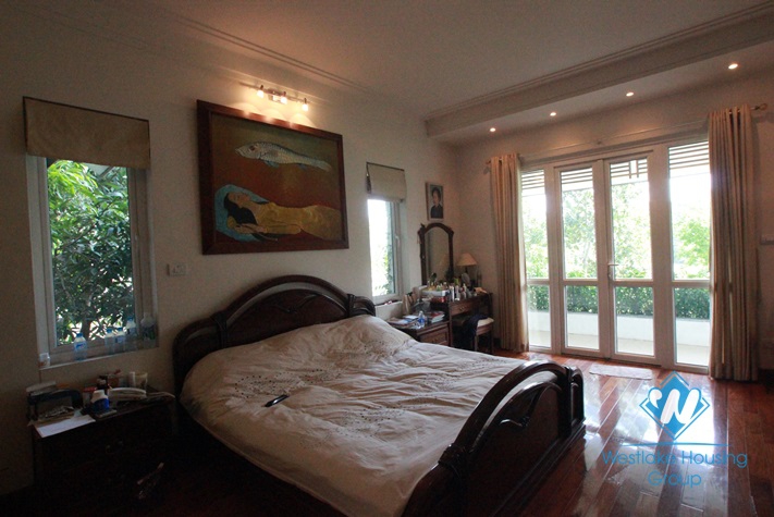 Spacious house with large garden for rent in Westlake area, Hanoi