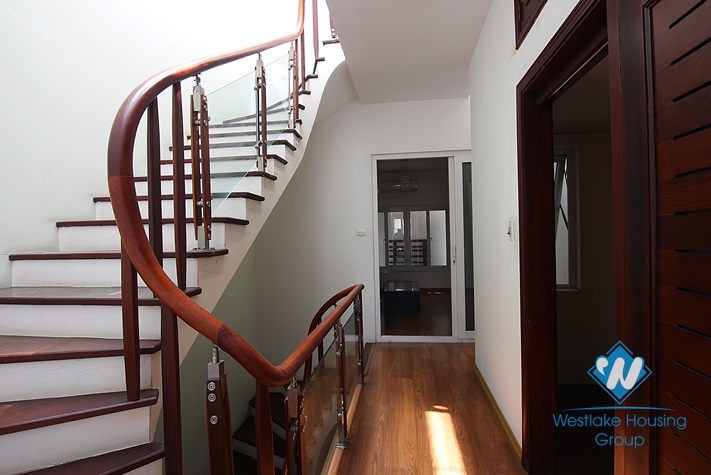 Charming house for rent in Au co st, Tay Ho, Ha Noi.