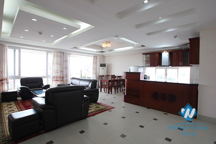 Large bright and airy one  bedroom apartment for rent in Tay Ho district, Hanoi
