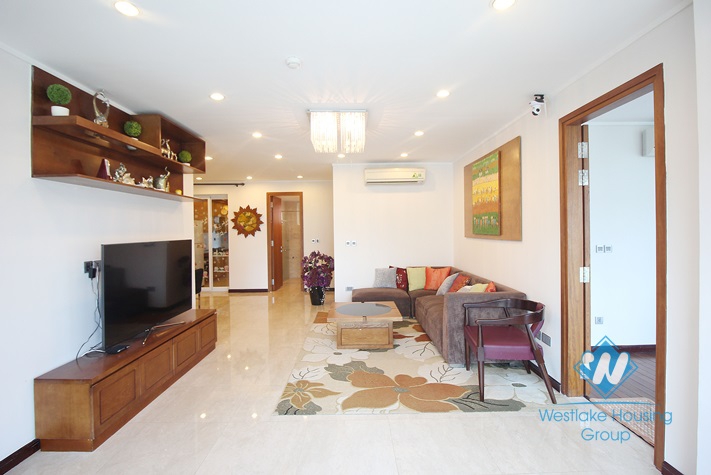 Good quality apartment for rent in Ciputra L Tower, Tay Ho district 