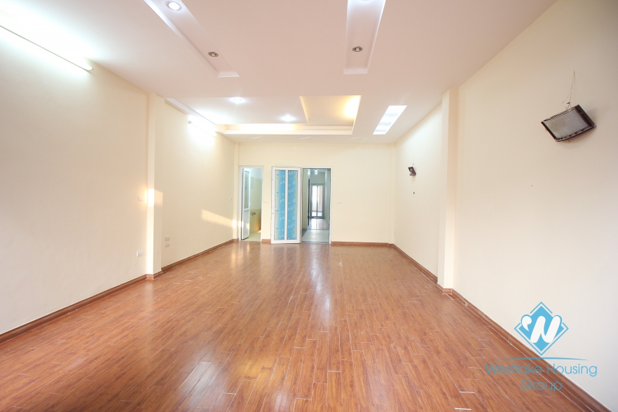 Large 5 storey house with 140 sqm a floor for rent on a main street in Tay Ho, Hanoi