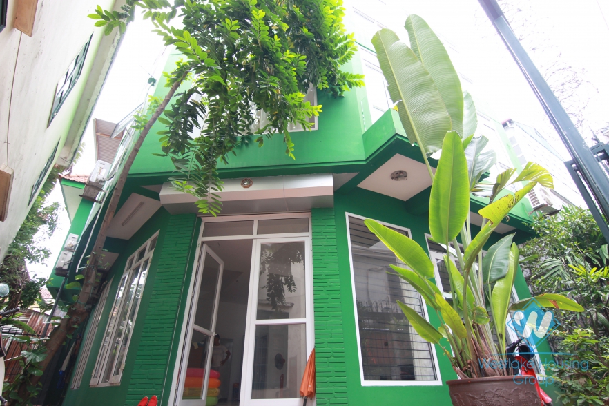 Spacious and bright house for rent in Tay Ho, fully furnished