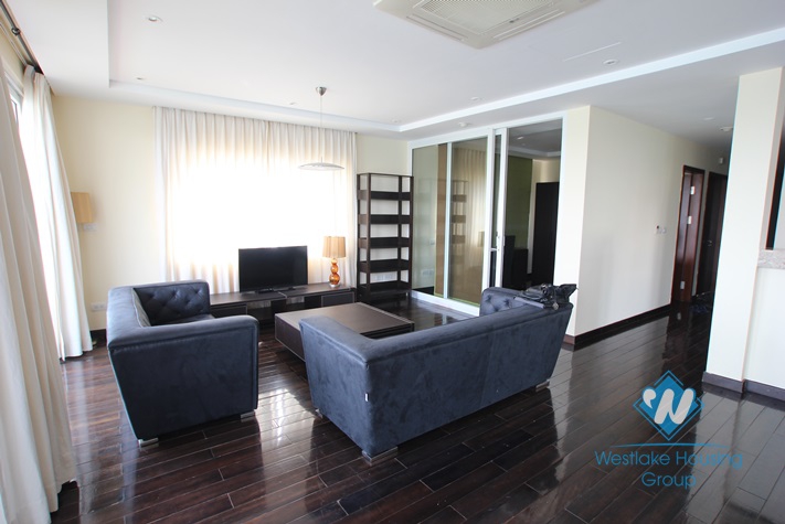 High quality and modern serviced apartment for rent in Tay Ho area, Ha Noi